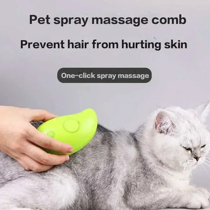 Cat steam brush