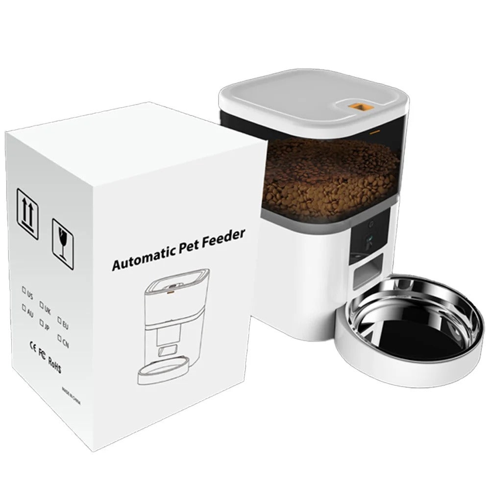 Automatic Smart Pet Feeder With Camera