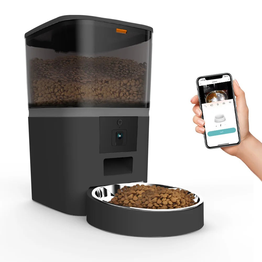 Automatic Smart Pet Feeder With Camera