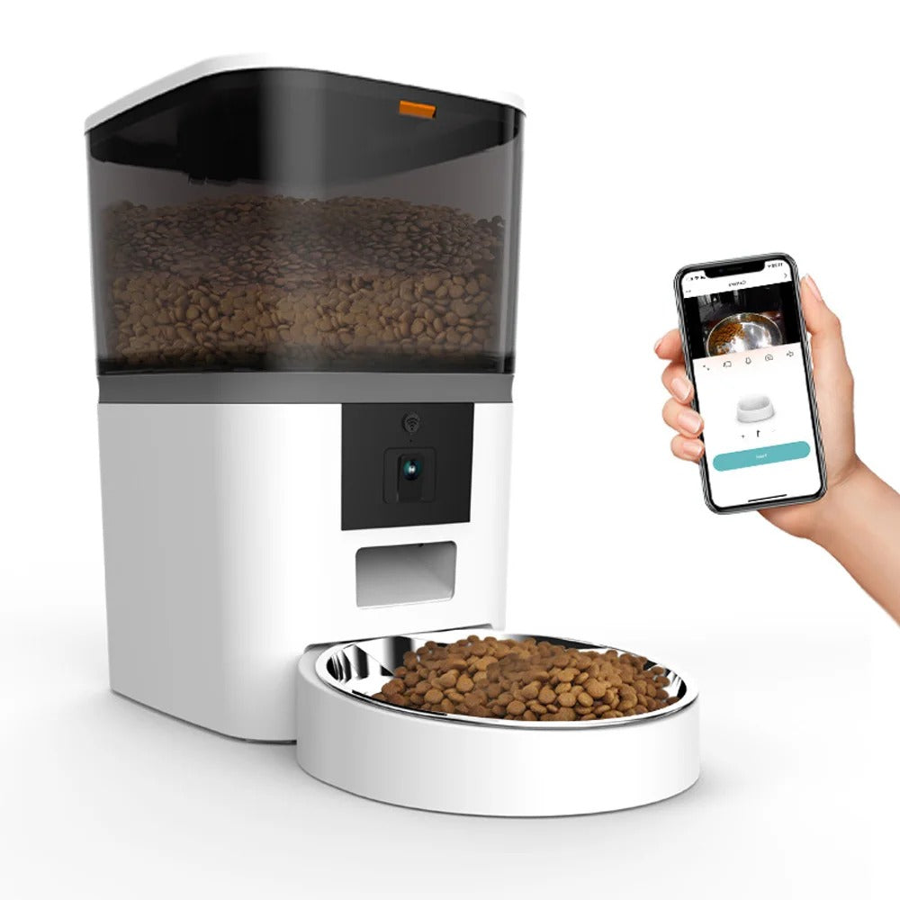 Automatic Smart Pet Feeder With Camera